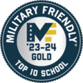 2023-2024 MILITARY FRIENDLY®️ SCHOOL